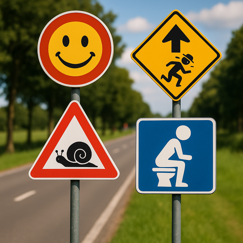 grappige-verkeersborden